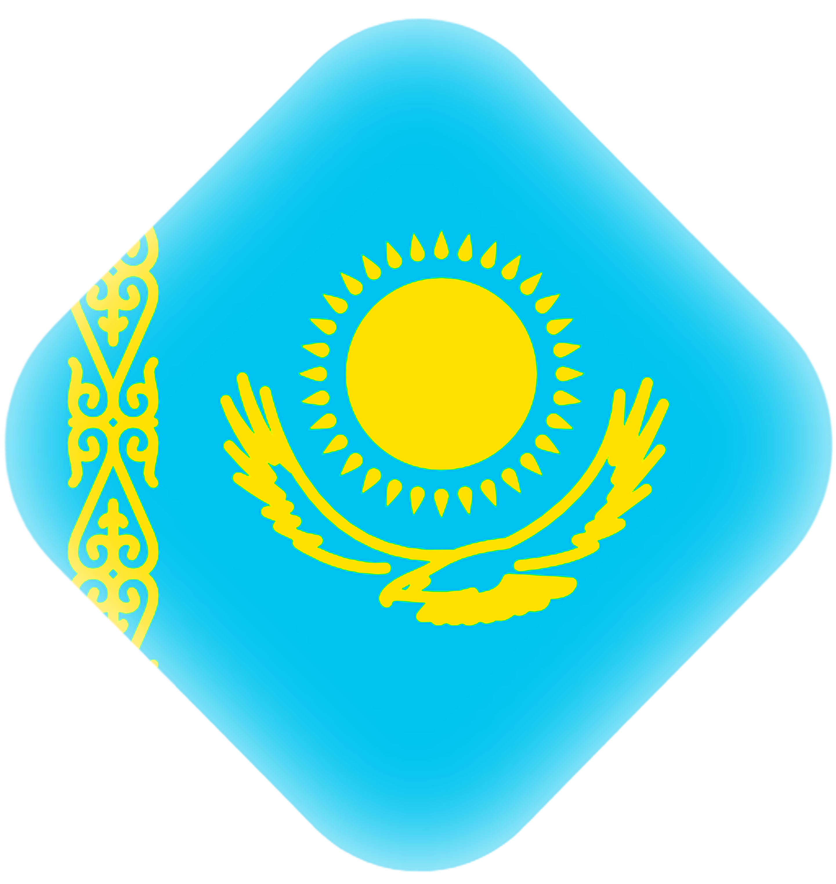 Kazakhstan flag